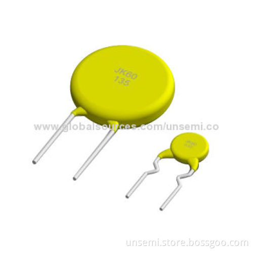 Resettable PTC, JK60, low resistant